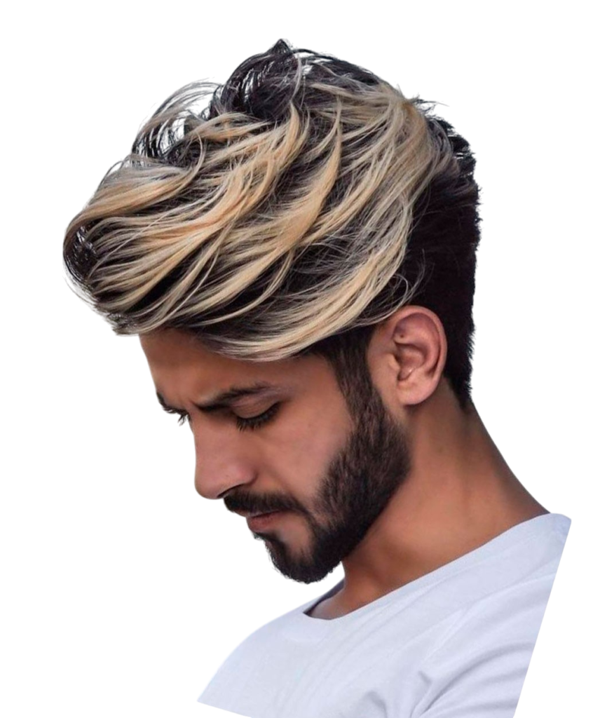 mechas Tinte con Mechas Hombre